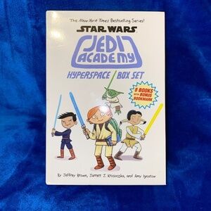 Jedi Academy Star Wars 8 book set like new